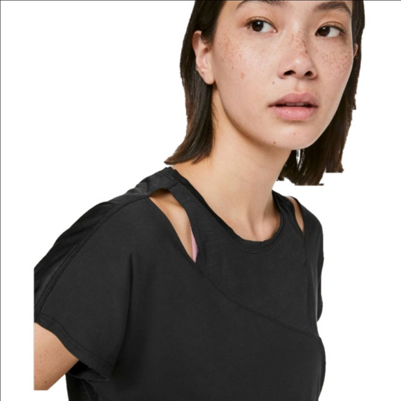Lululemon No Inhibitions asymmetrical T-shirt - Picture 3 of 8